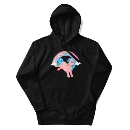 Buck The Patriarchy Feminist Pony Pullover Hoodie